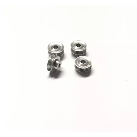 4 Jantes concaves Ø 8mm en aluminium