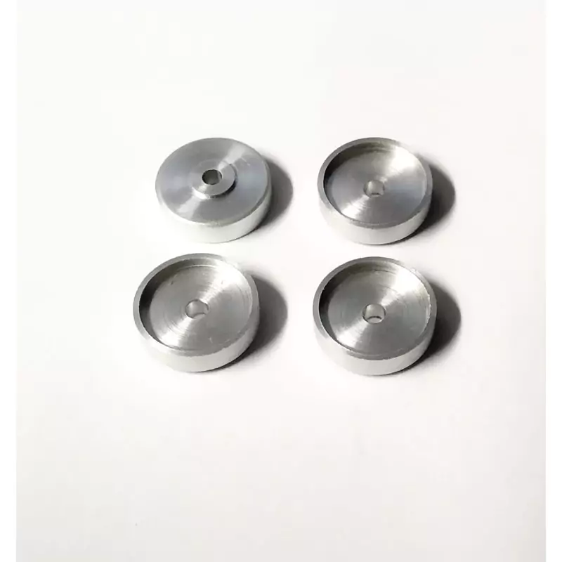 4 Jantes en Aluminium Ø 11.60 x 3.40mm - Ech 1:43 - CPC Production
