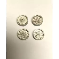 Jantes de camion - White Metal - Ø13.20 - CPC Production