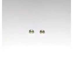 2 supports de phare ø3 en laiton chromé - Ech. 1:43