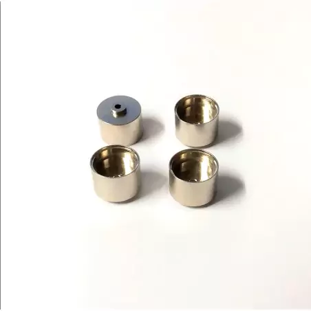 4 Jantes en laiton chromé Ø 10.20 x 8mm - Ech 1:43 - CPC Production