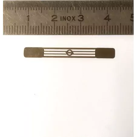 Calandre OPEL - Photodécoupe - 1/43ème - 34.30 X 4 mm