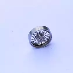 4 Moyeux  ø 3.75 X 4.20 mm - Aluminium - 1:43