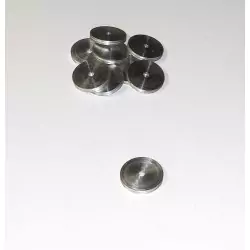 10 Disques en aluminium Ø10.10 X Épaisseur 1.2 mm - CPC