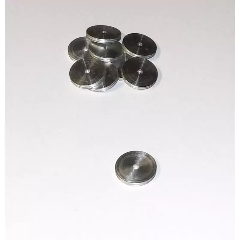 10 Disques en aluminium Ø10.10 X Épaisseur 1.2 mm - CPC