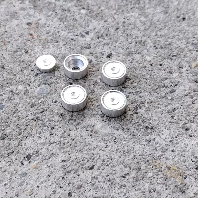 4 Jantes + inserts - ø 7 mm - Aluminium - CPC Production