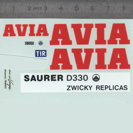 Décalcomanie - AVIA SAURER - 1:43