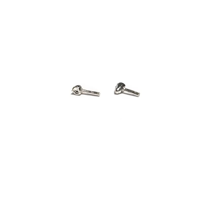 2 Phares/Clignotants en White Metal - Longueur 2.10 mm - 1:43