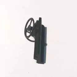 Tableau de bord - Largeur 22.50 mm - Résine noir - 1:43