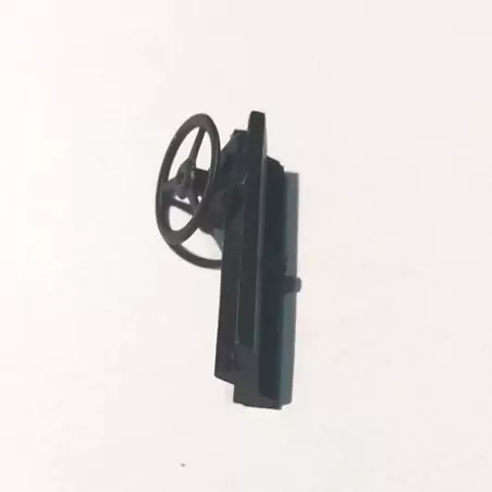 Tableau de bord - Largeur 22.50 mm - Résine noir - 1:43