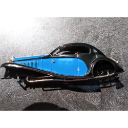 Pot d'échappement Bugatti T46 Superprofilé - White Metal - 1:43