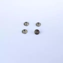 Disque ø 7 mm - Laiton Nickelé - CPC