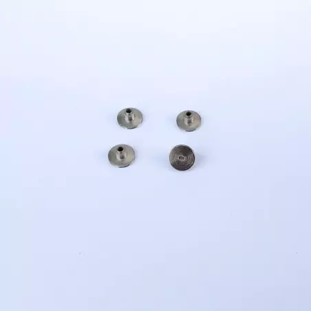 Disque ø 7 mm - Laiton Nickelé - CPC