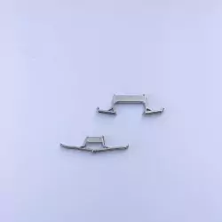 Pare-chocs AV/AR Panhard Cab 1935 - White Metal - 1:43