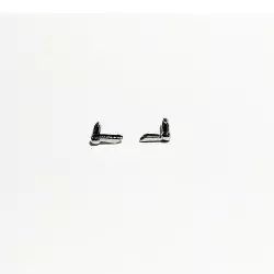 2 poignées de porte Panhard - White Metal - 1:43