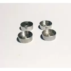4 Jantes en Aluminium Ø10 mm X 3.80 mm - CPC