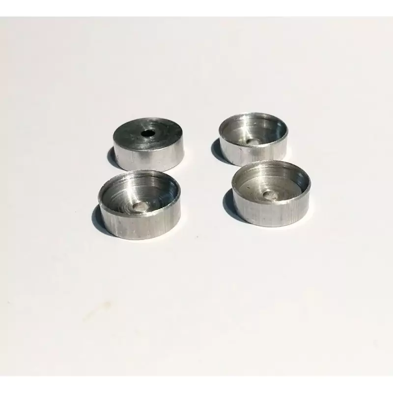 4 Jantes en Aluminium Ø10 mm X 3.80 mm - CPC