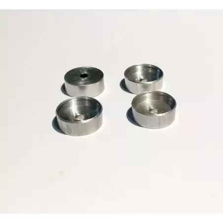 4 Jantes en Aluminium Ø10 mm X 3.80 mm - CPC
