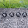 4 roues complètes ø 14.40 mm - Ech 1:43