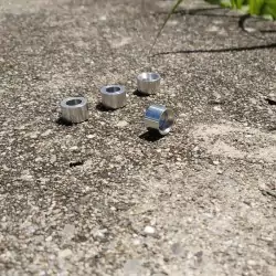 4 jantes creuses en aluminium - ø8.80 X 5.60 mm - CPC Production