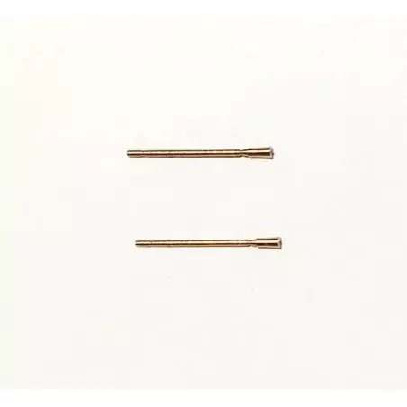 2 Antennes en laiton 16mm pour miniature - CPC PRODUCTION