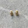 2 Extincteurs en Laiton - PM - ø4X10 mm - CPC Production