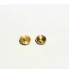 2 EMBASES de phares - Laiton - ø8.40 mm - CPC Production
