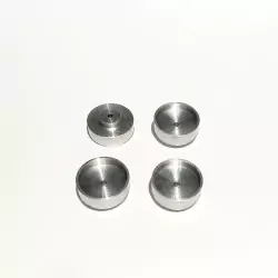 4 jantes - Aluminium - ø12.50 X 4 mm - CPC Production -B131Dp