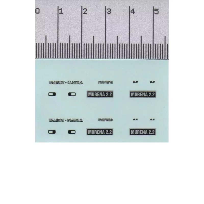 Décalcomanie - Murena - 1:43 - Artisans43