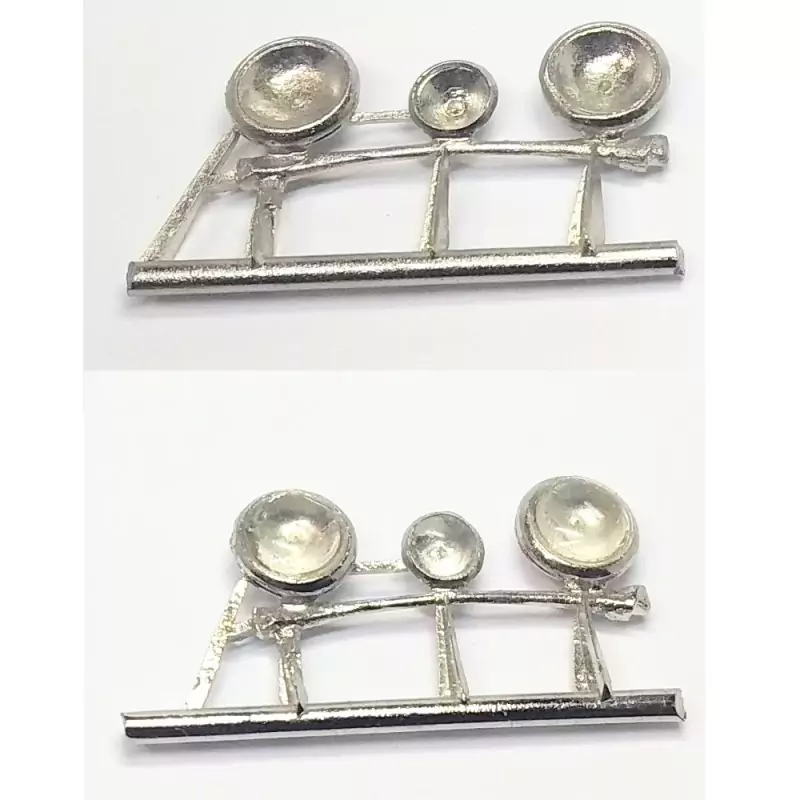 Rampe de phares - Mercedes 540K Coupé Luxe 1939 - 1:43 - Palace