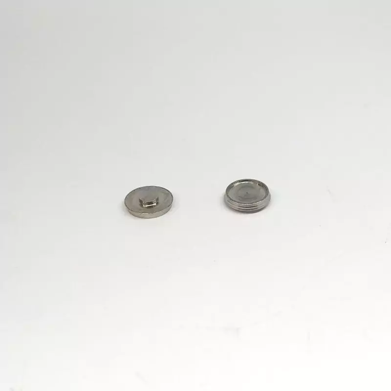 2 bases pour phares ø4.50mm - Laiton nickelé - CPC Production