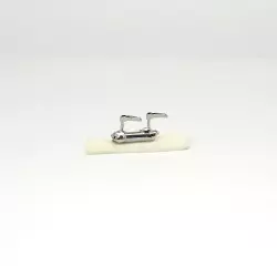 Poignées de porte 4.20 mm - White Metal - 1:43