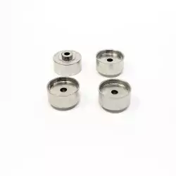 4 Jantes En Laiton + Nickelage Ø10 - CPC PRODUCTION