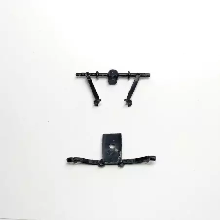 Essieux AV/AR RENAULT 40CV - 1:43 - White Metal