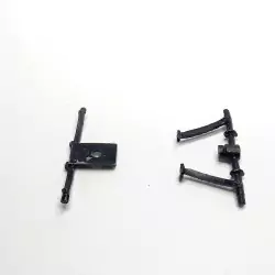 Essieux AV/AR RENAULT 40CV - 1:43 - White Metal