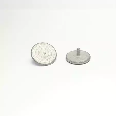 2 Disques pour dévidoir avec axe - ø14mm - White Metal - CPC Produc...