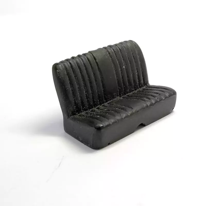 Banquette En Résine - Noir - 1:43 - Artisans43