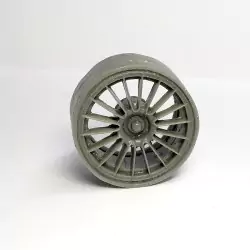 4 jantes ø30 X 15.50mm - Résine - 1:18
