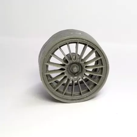 4 jantes ø30 X 15.50mm - Résine - 1:18