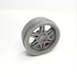 4 Jantes Ø 28.50 X 10.30 Mm - Résine - 1:18