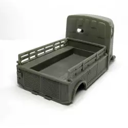 Carrosserie - Citroën HY avec ridelles - Résine - 1:43