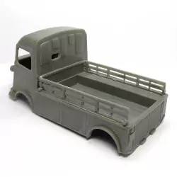 Carrosserie - Citroën HY avec ridelles - Résine - 1:43