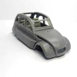 Carrosserie : Citroën 2CV Amphibie - Résine - 1:43