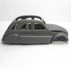 Carrosserie : Citroën 2CV Amphibie - Résine - 1:43