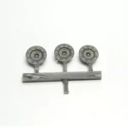 3 bouchons de réservoir - ø6mm - Résine - 1:18