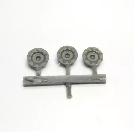 3 bouchons de réservoir - ø6mm - Résine - 1:18