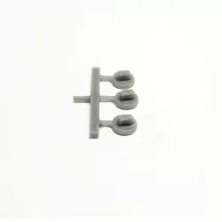 3 bouchons de réservoir - ø6mm - Résine - 1:18
