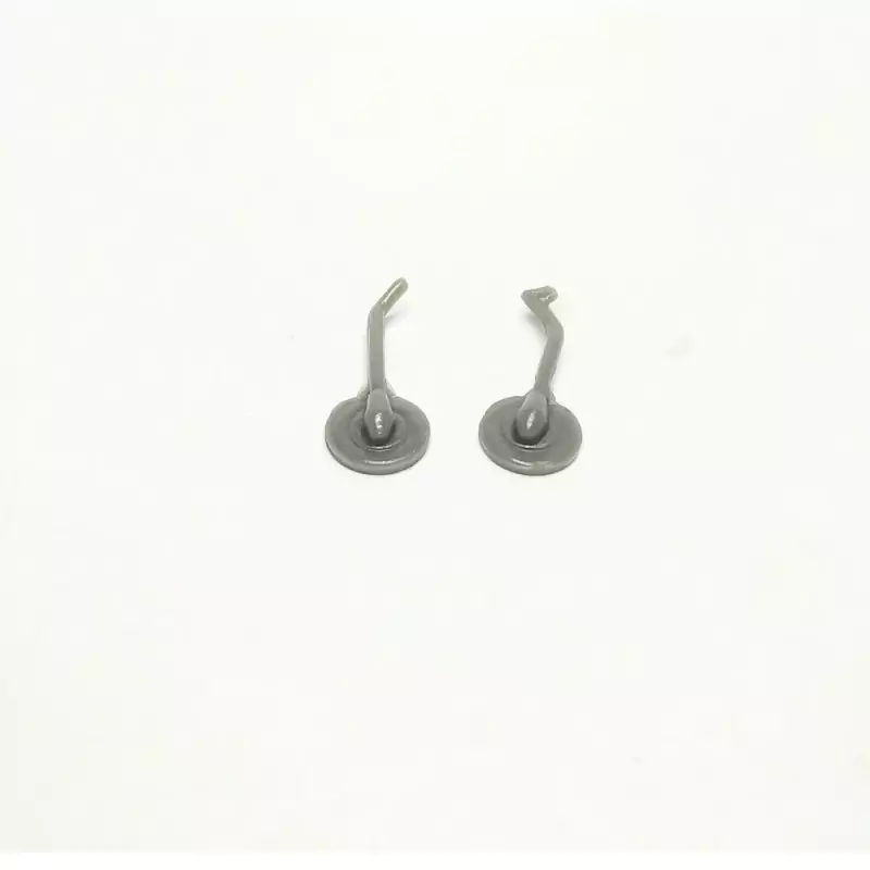 Paire de rétroviseurs pour Estafette - ø7mm - Résine - 1:18