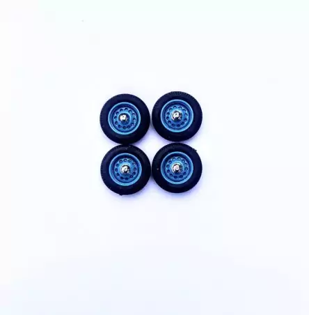 PANHARD - 4 roues complètes - Bleu - Ech 1:43 |Pièces et kits pour ...