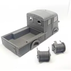 Incomplet : Kit CITROËN HY Double Cabine - Résine - 1:43